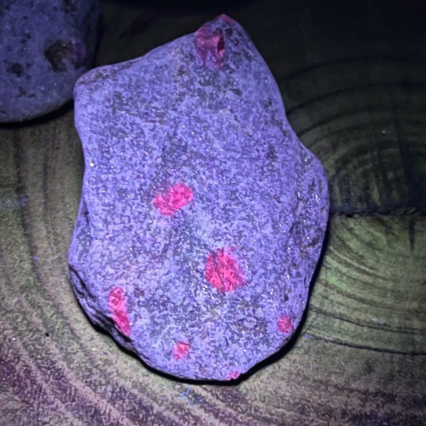 Raw Ruby Fuchsite Stone