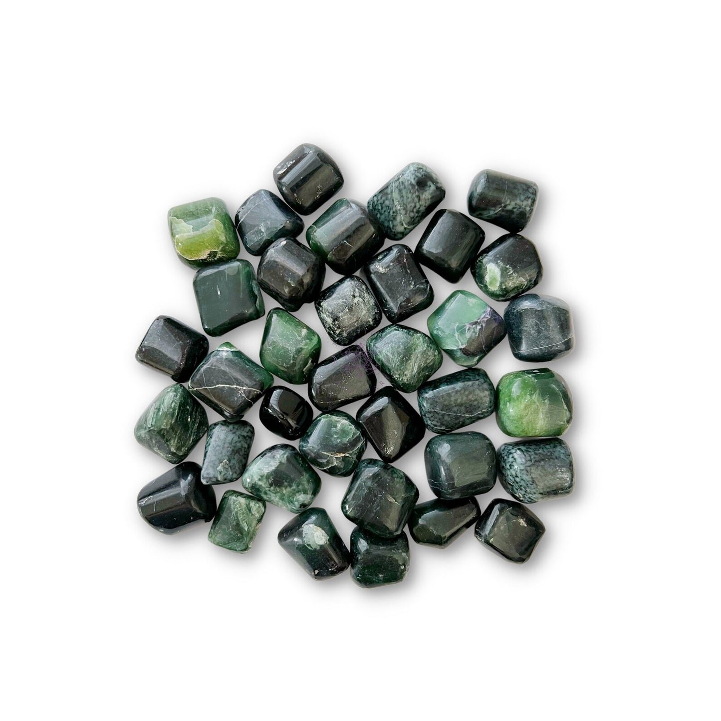 Green Kyanite Tumbled Stones