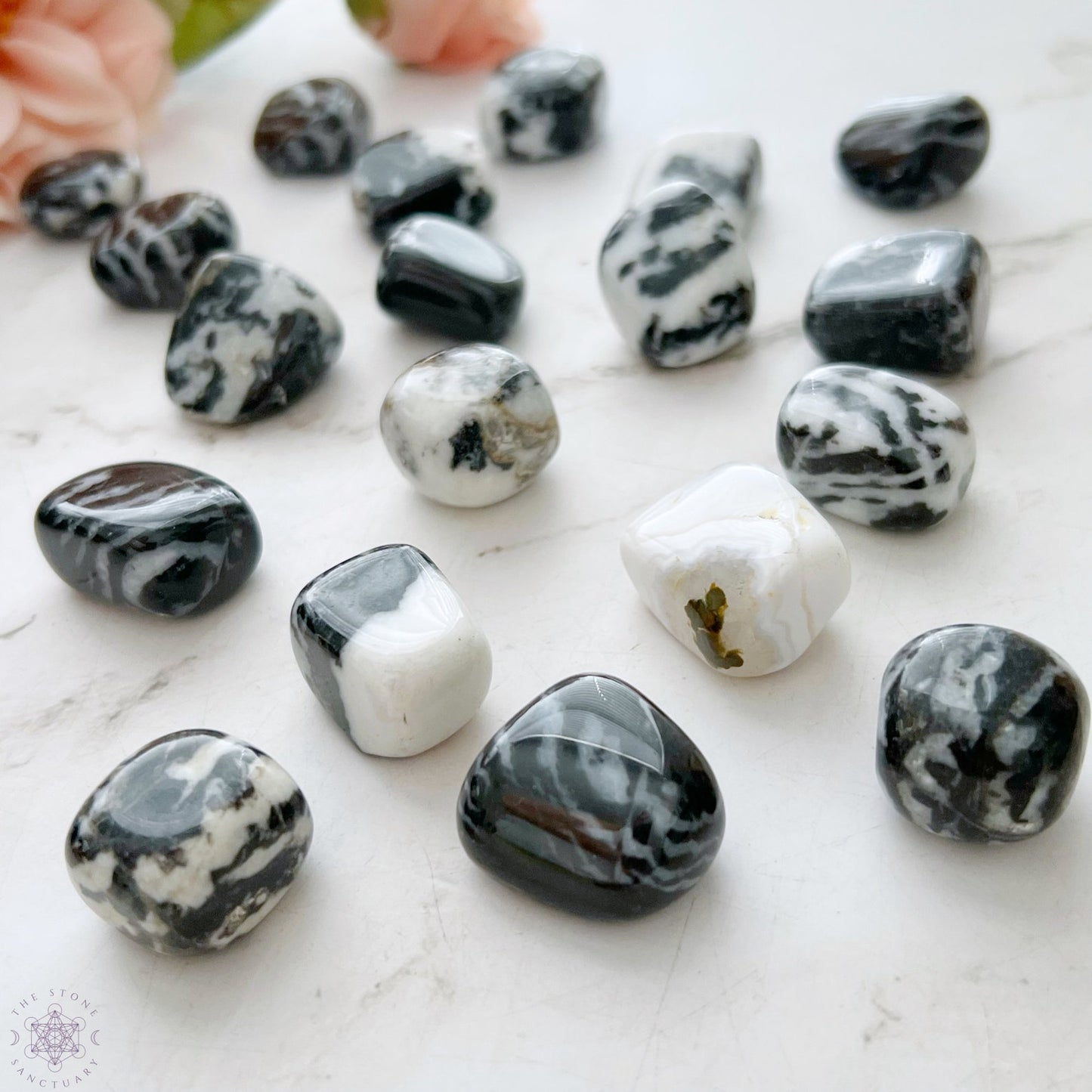 Zebra Jasper Tumbled Stones