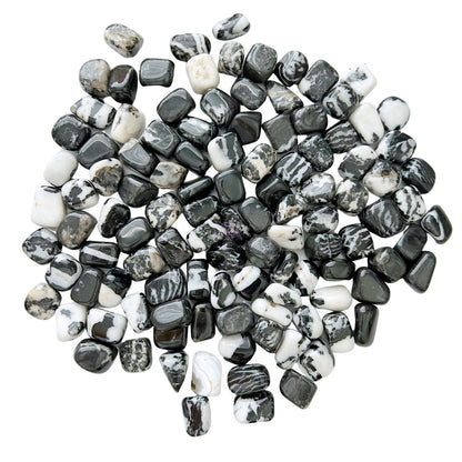 Zebra Jasper Tumbled Stones