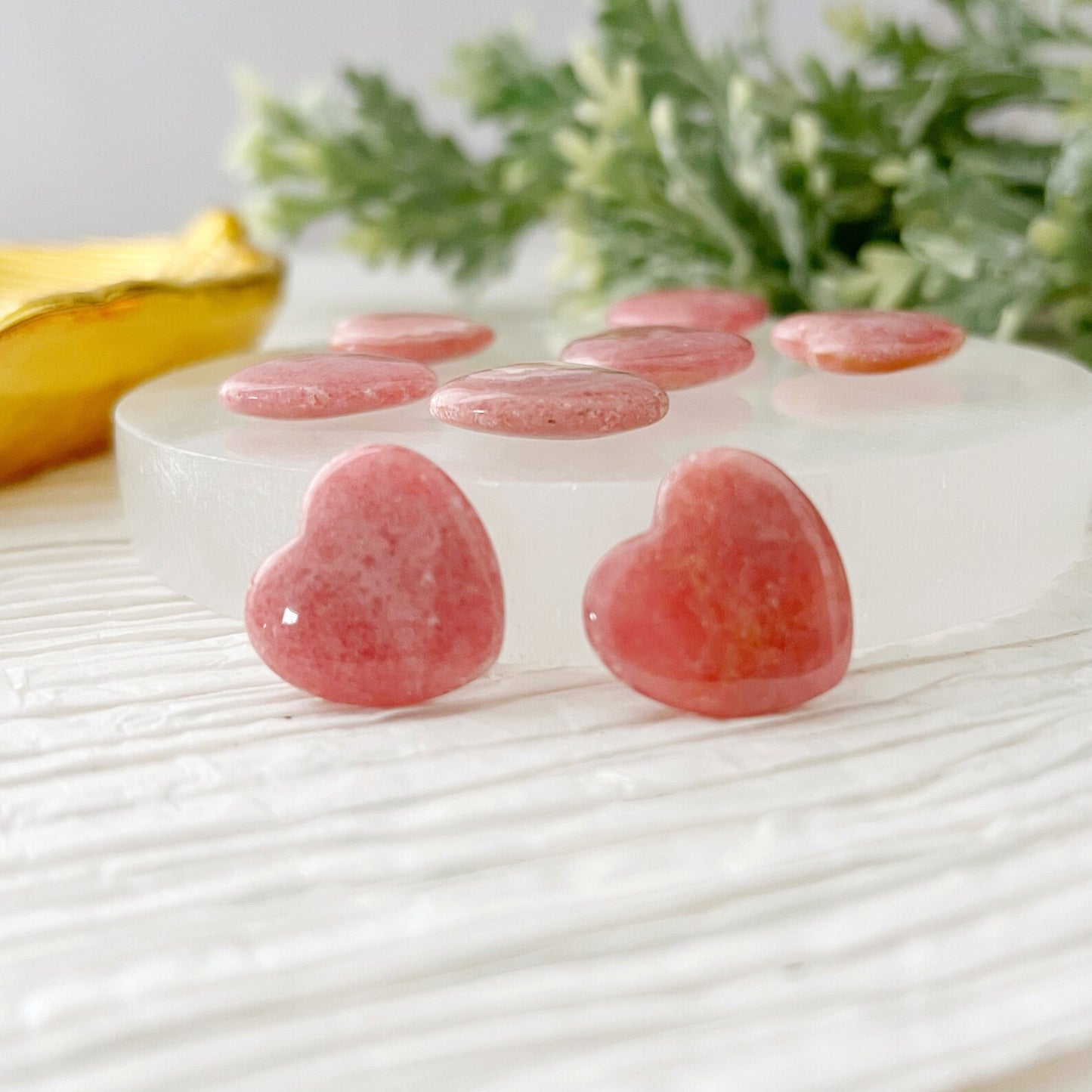 20mm Mini Rhodochrosite Heart