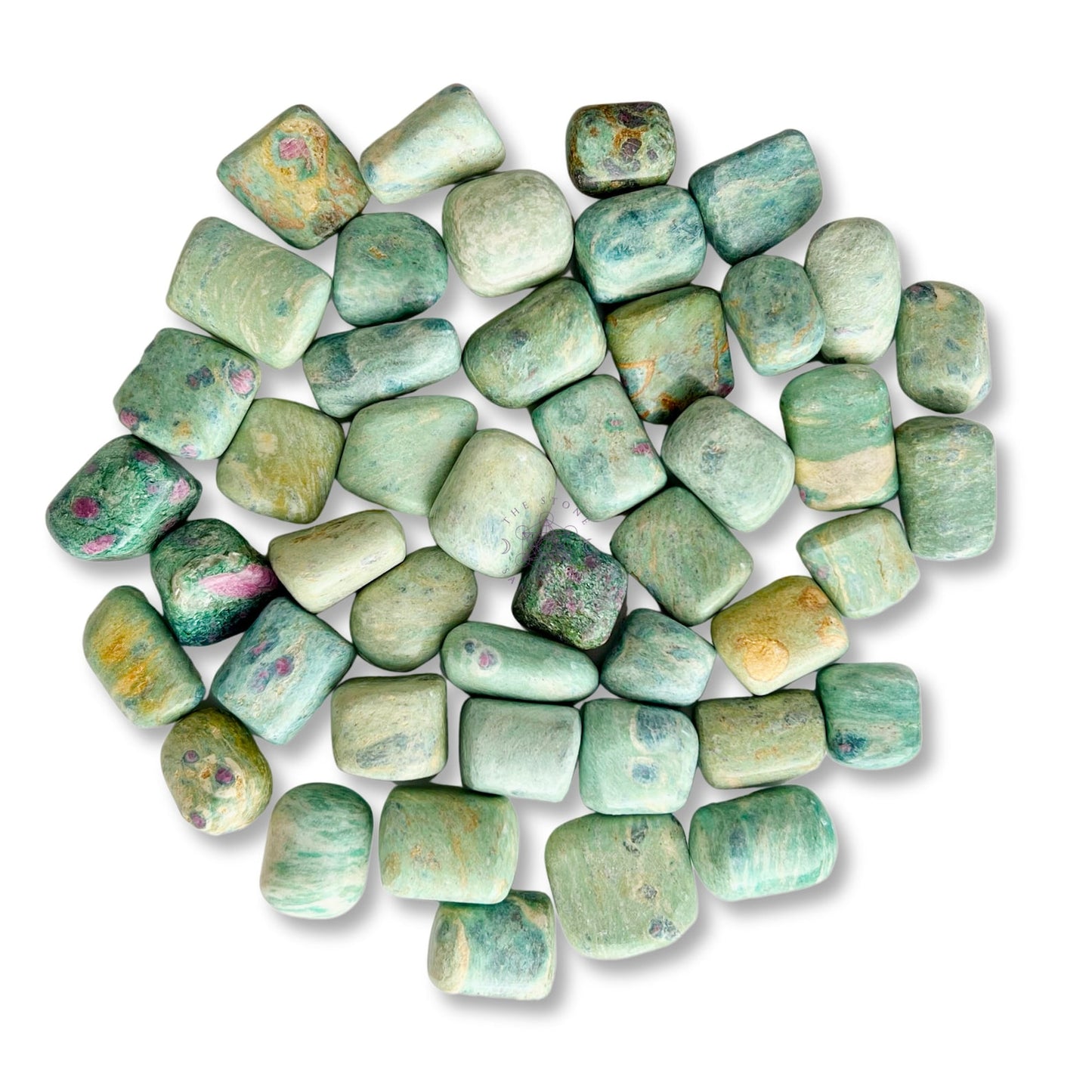 Ruby Fuchsite Tumbled Stones