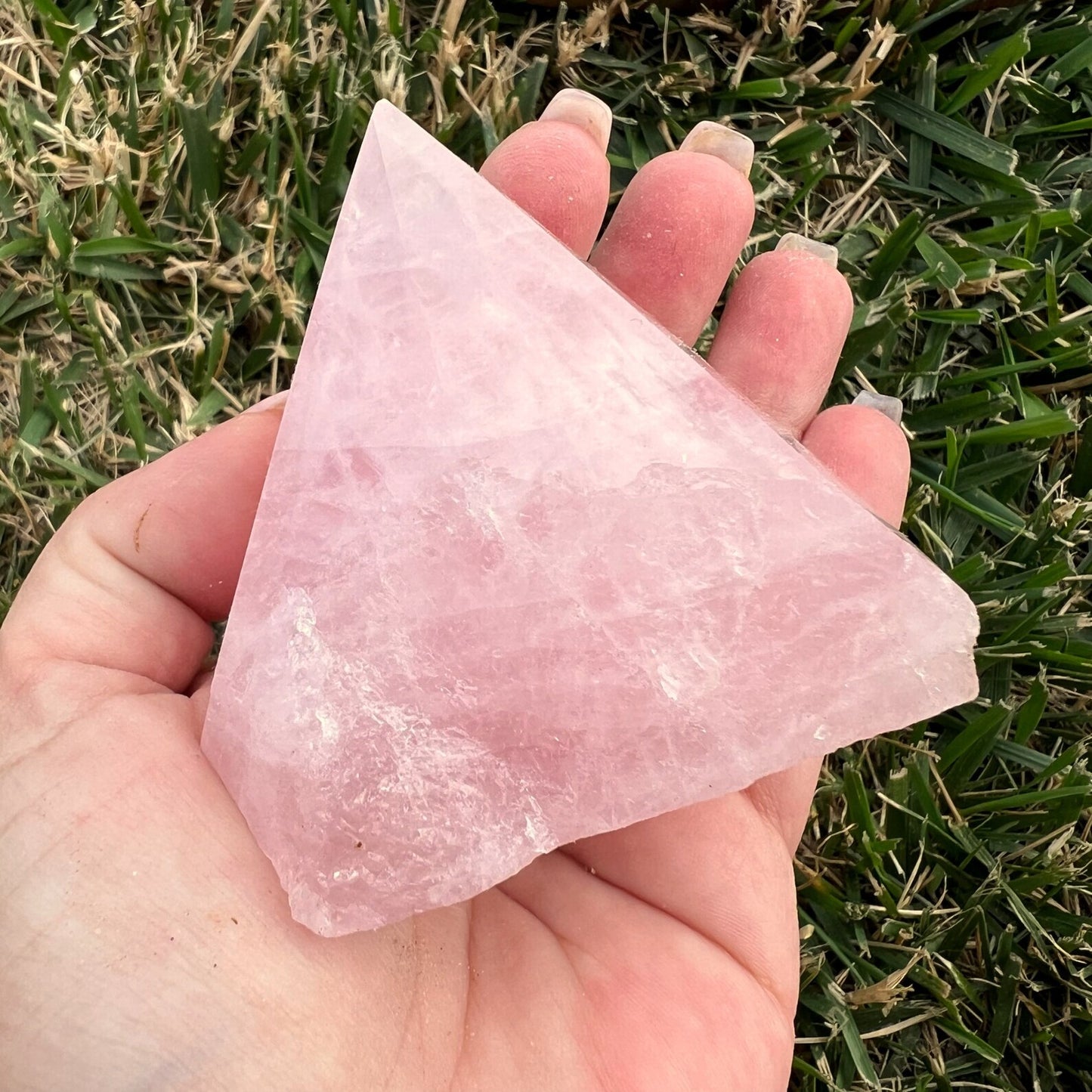 2-4" Rose Quartz Top Polished Points