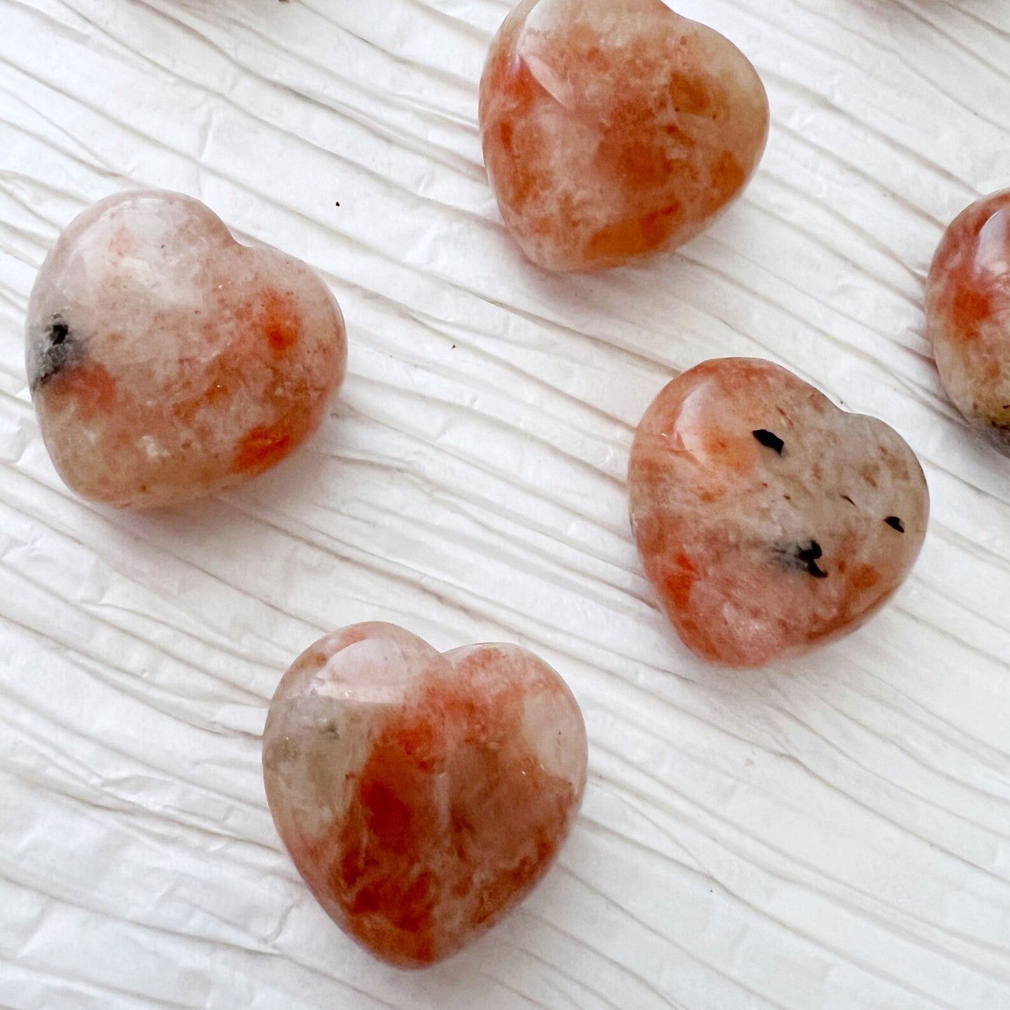 1" Mini Sunstone Heart