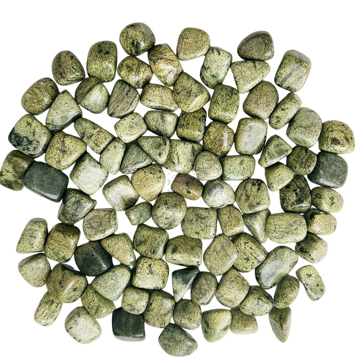 Asterite Serpentine Tumbled Stones