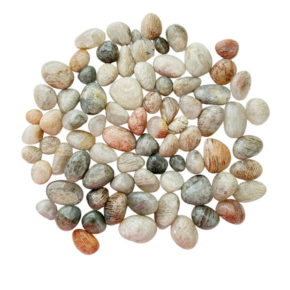 Thousand Layer Inclusion Quartz Tumbled Stones