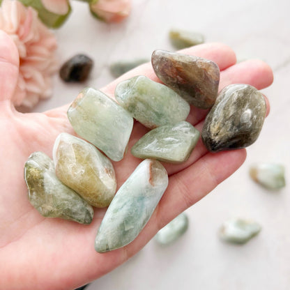 Prasiolite Tumbled Stones