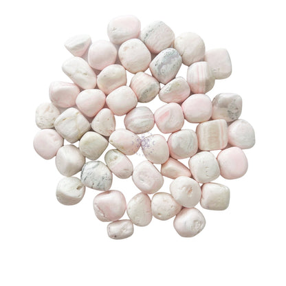 Mangano Pink Calcite Tumbled Stones