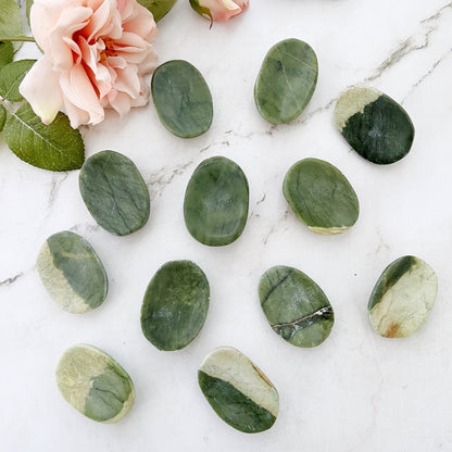 Nephrite Jade Worry Stone