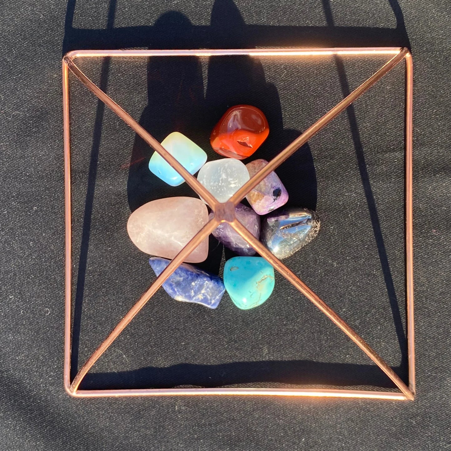 6" Copper Pyramid Energizer