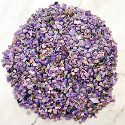 Charoite Crystal Chips