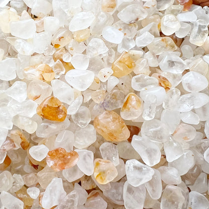 Golden Healer Quartz Crystal Chips