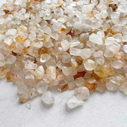 Golden Healer Quartz Crystal Chips