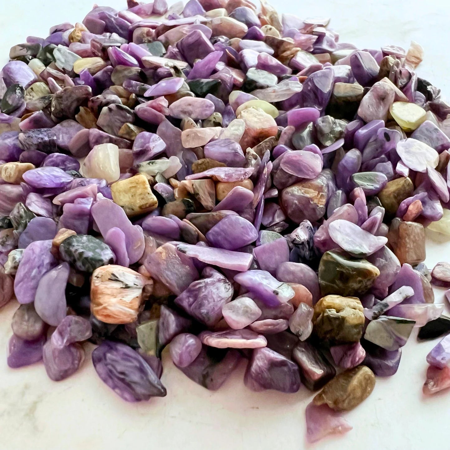 Charoite Crystal Chips