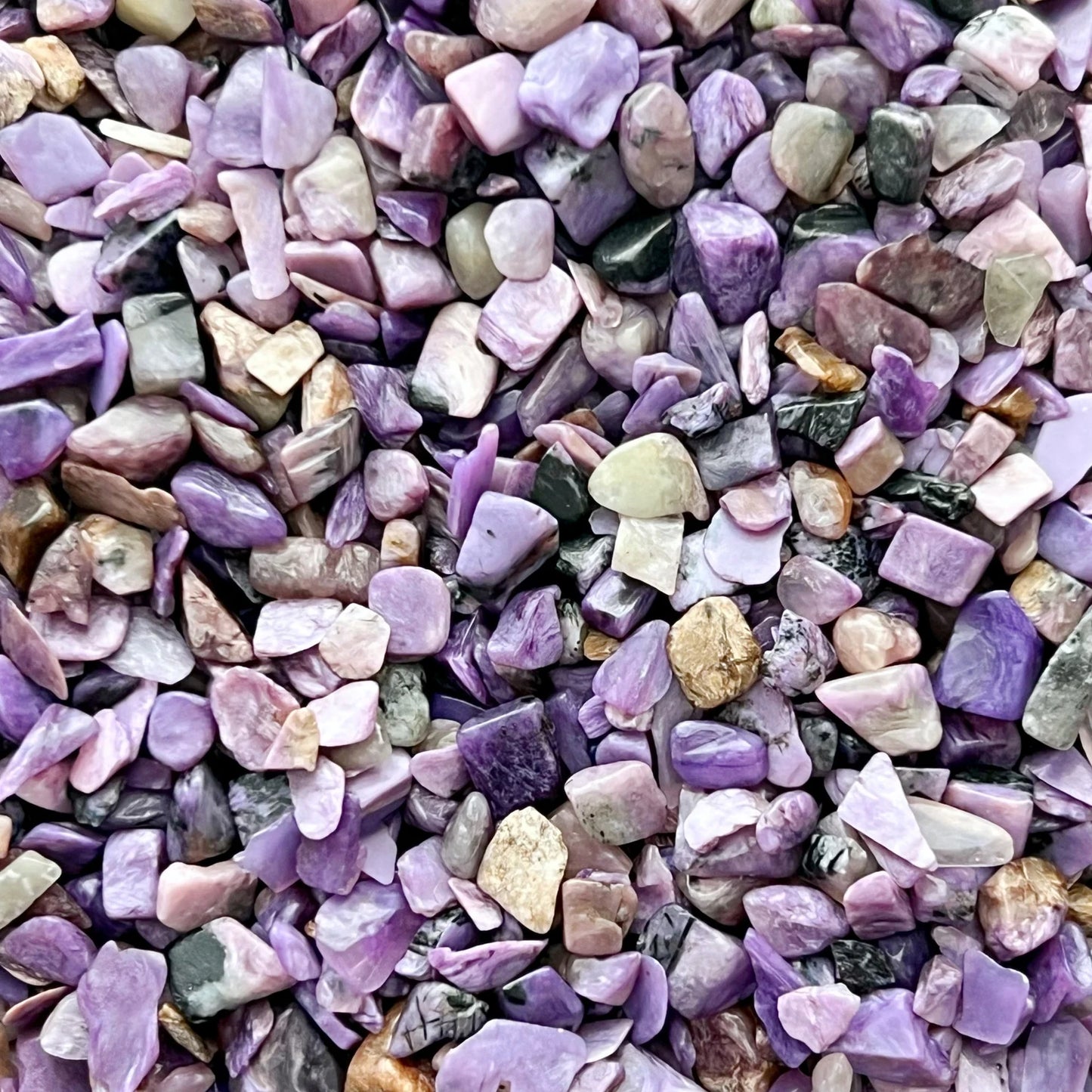 Charoite Crystal Chips