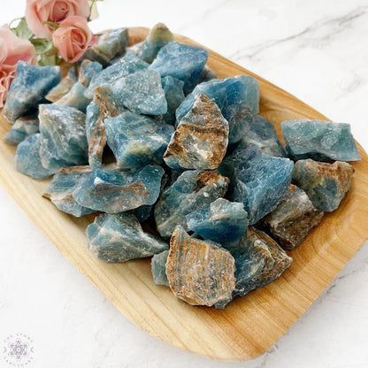 Raw Blue Onyx Stones