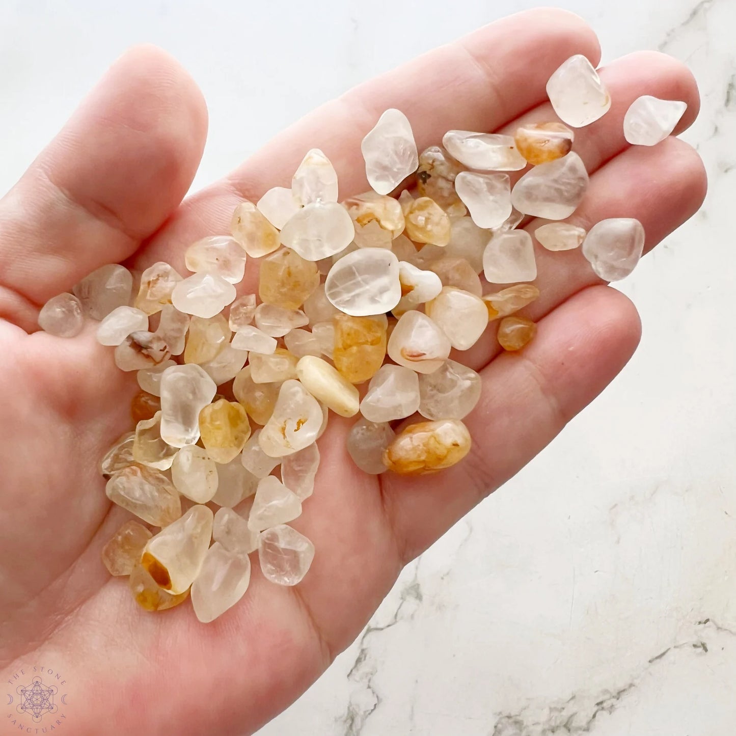 Golden Healer Quartz Crystal Chips