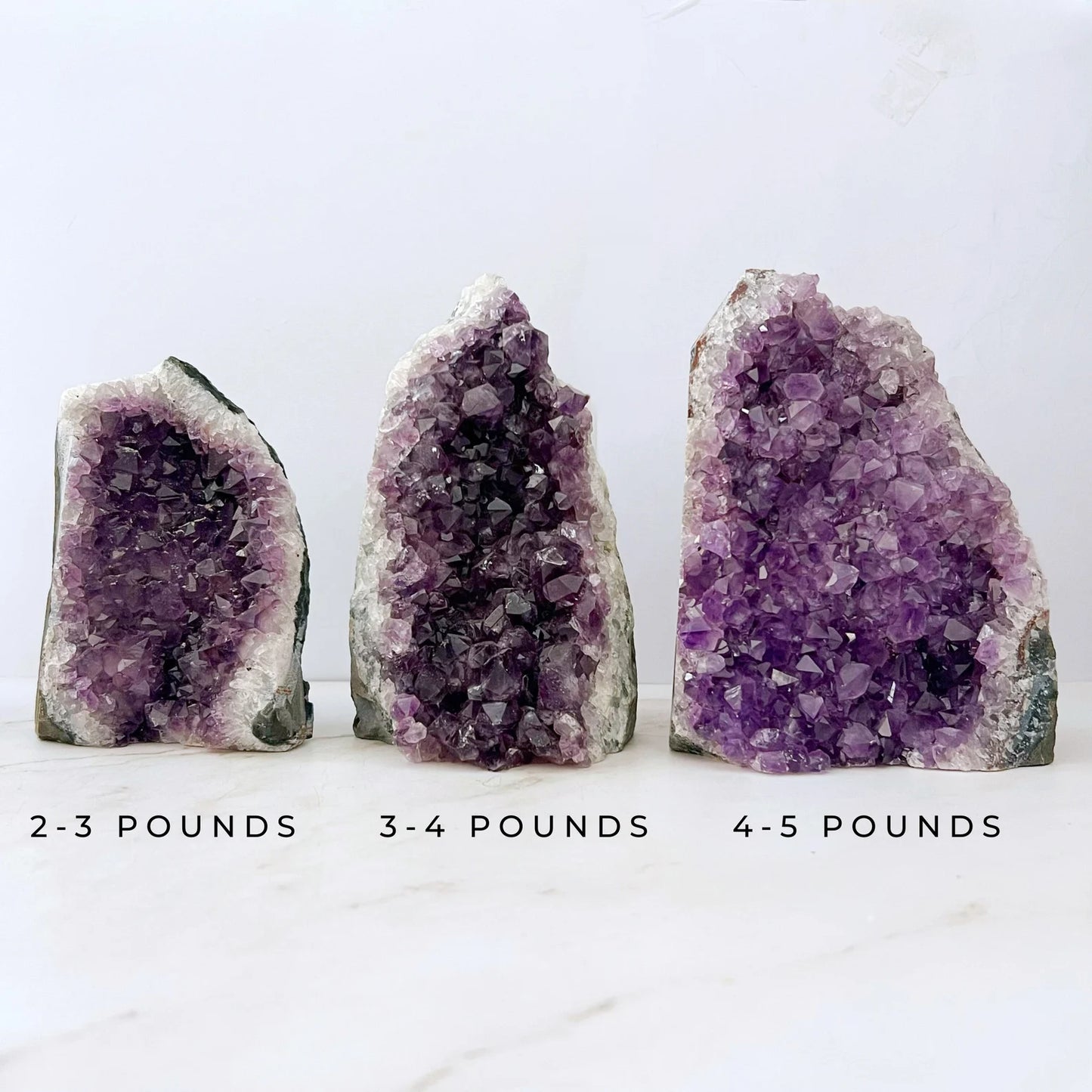 Large Amethyst Clusters (Cut Base)