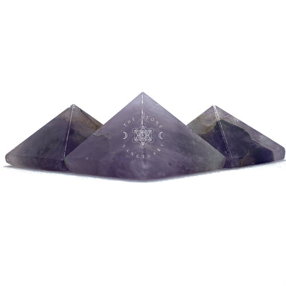 1" Mini Amethyst Pyramid