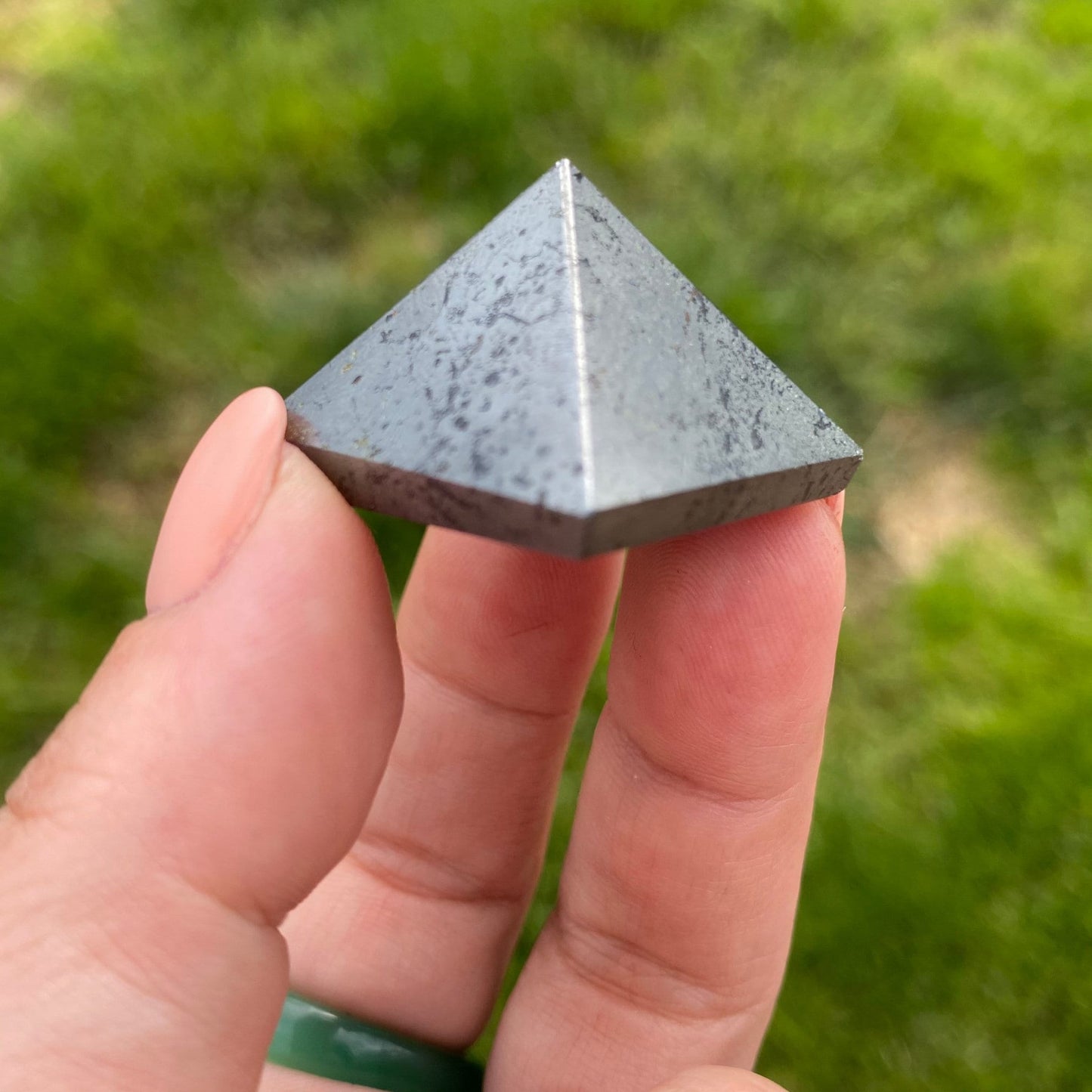 1" Mini Hematite Pyramid