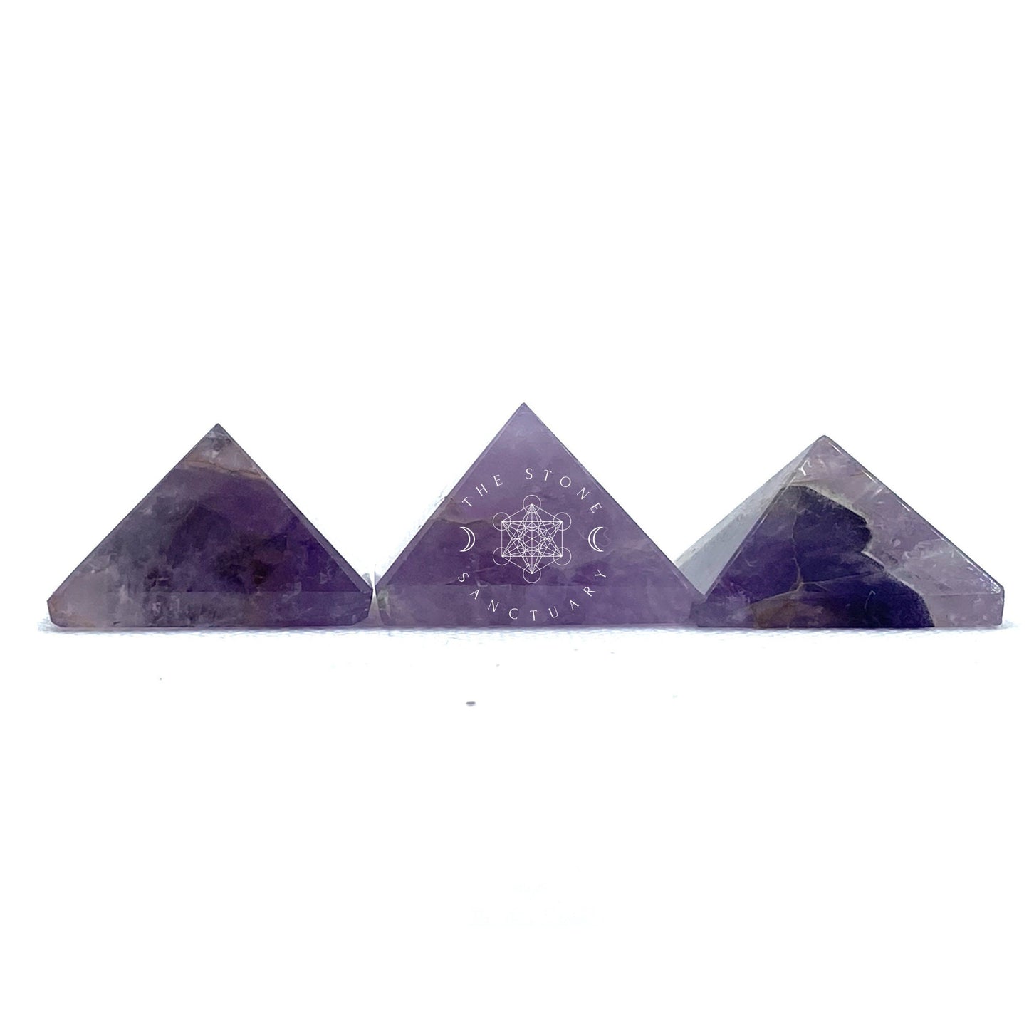 1" Mini Amethyst Pyramid