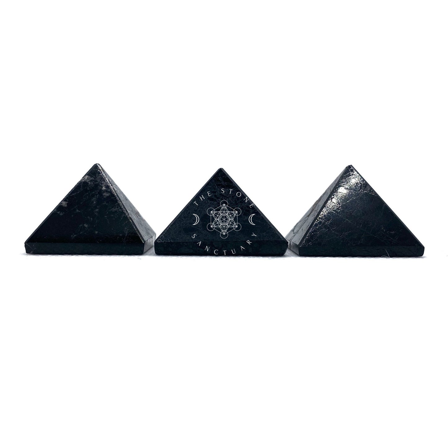 1" Mini Black Tourmaline Pyramid