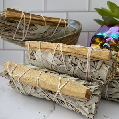 Organic White Sage & Palo Santo Smudge Stick