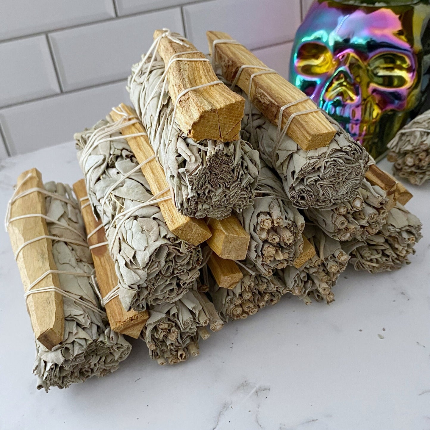 Organic White Sage & Palo Santo Smudge Stick