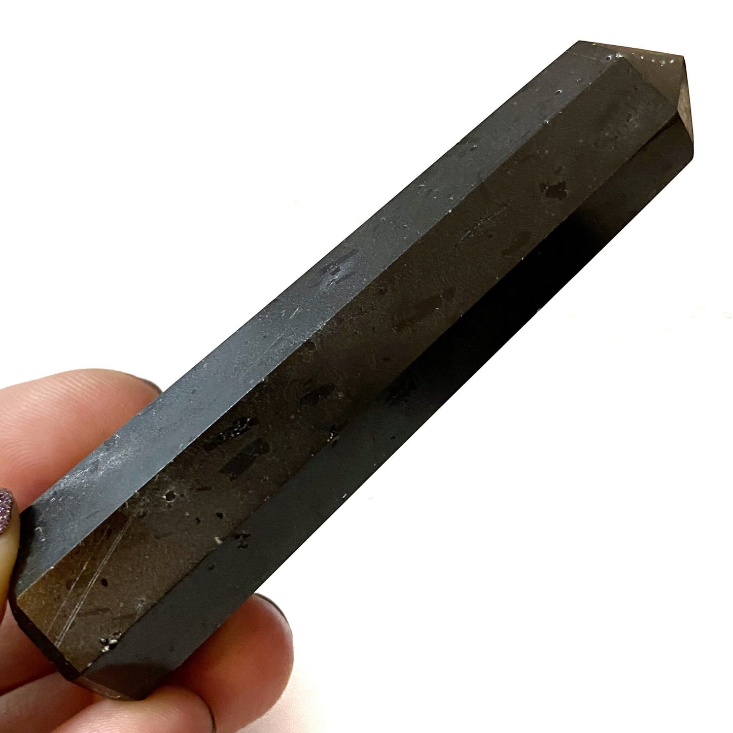 3-4" Black Tourmaline Point