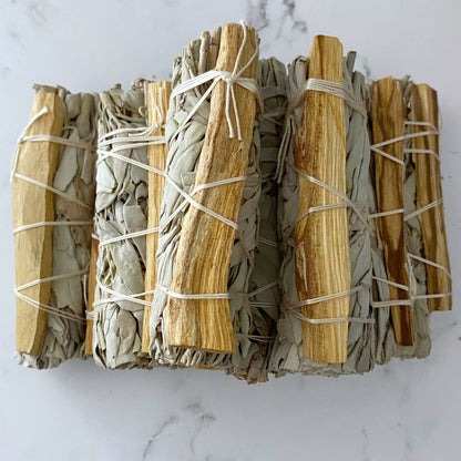 Organic White Sage & Palo Santo Smudge Stick