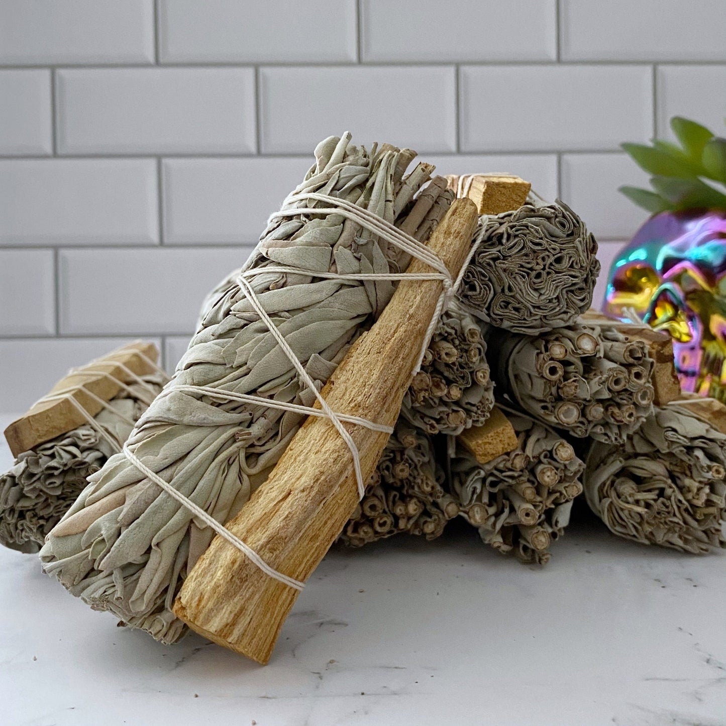 Organic White Sage & Palo Santo Smudge Stick