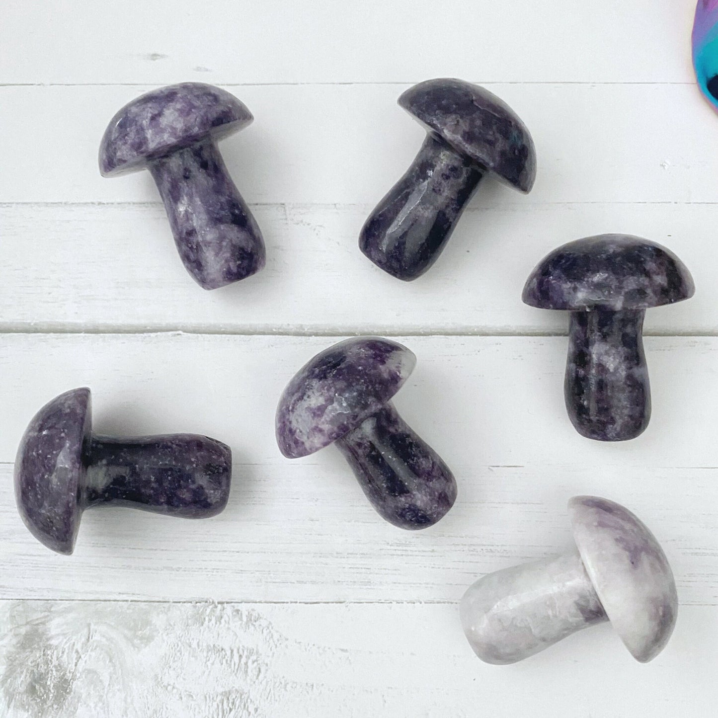 2" Lepidolite Mushroom Massager