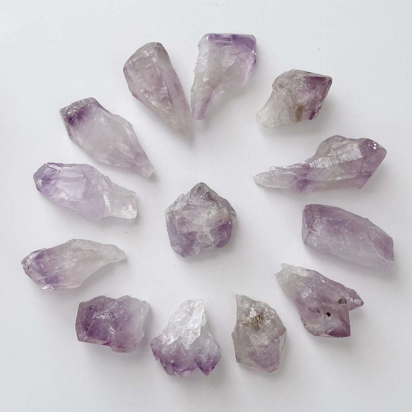 1-2" Raw Amethyst Points