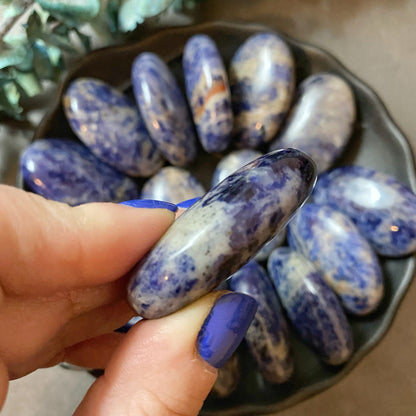 Sodalite Palm Stone