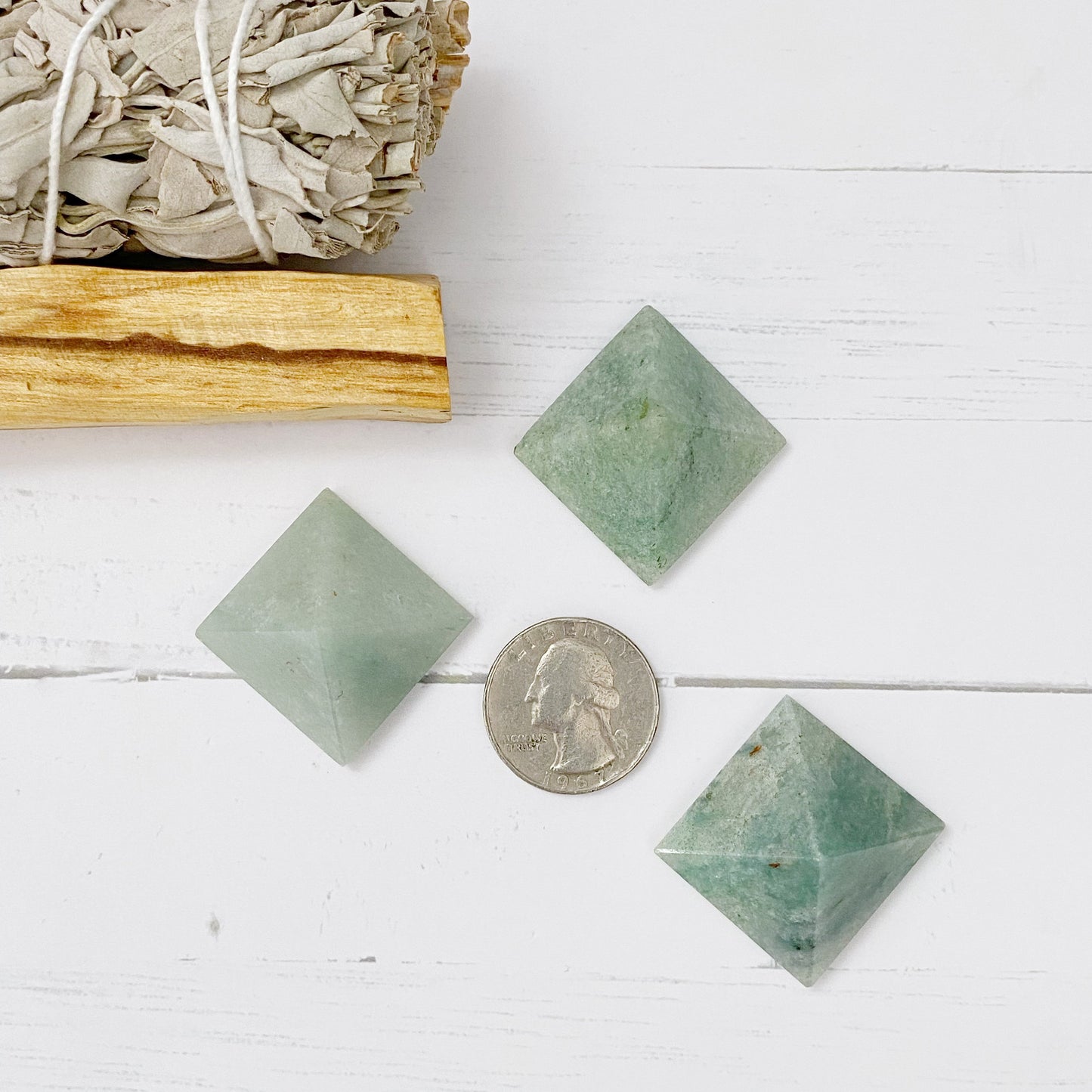 1" Mini Green Aventurine Pyramid