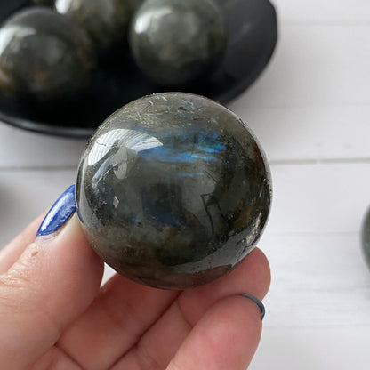 40mm Labradorite Sphere