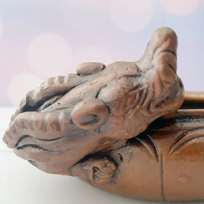 Terracotta Dragon Incense Burner