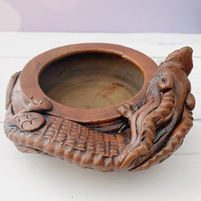 Terracotta Dragon Incense Burner