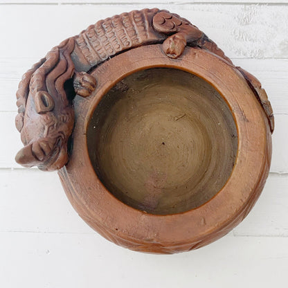 Terracotta Dragon Incense Burner