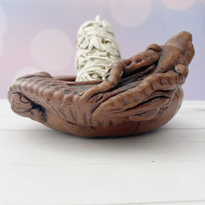 Terracotta Dragon Incense Burner