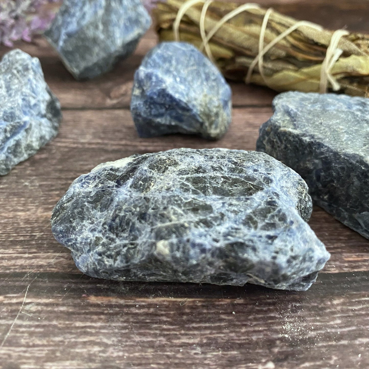 Raw Sodalite Stones