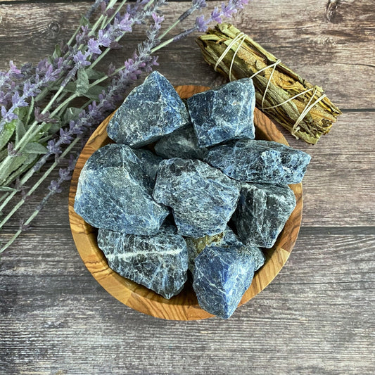 Raw Sodalite Stones