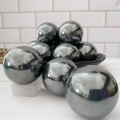 40mm Hematite Sphere