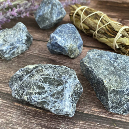 Raw Sodalite Stones