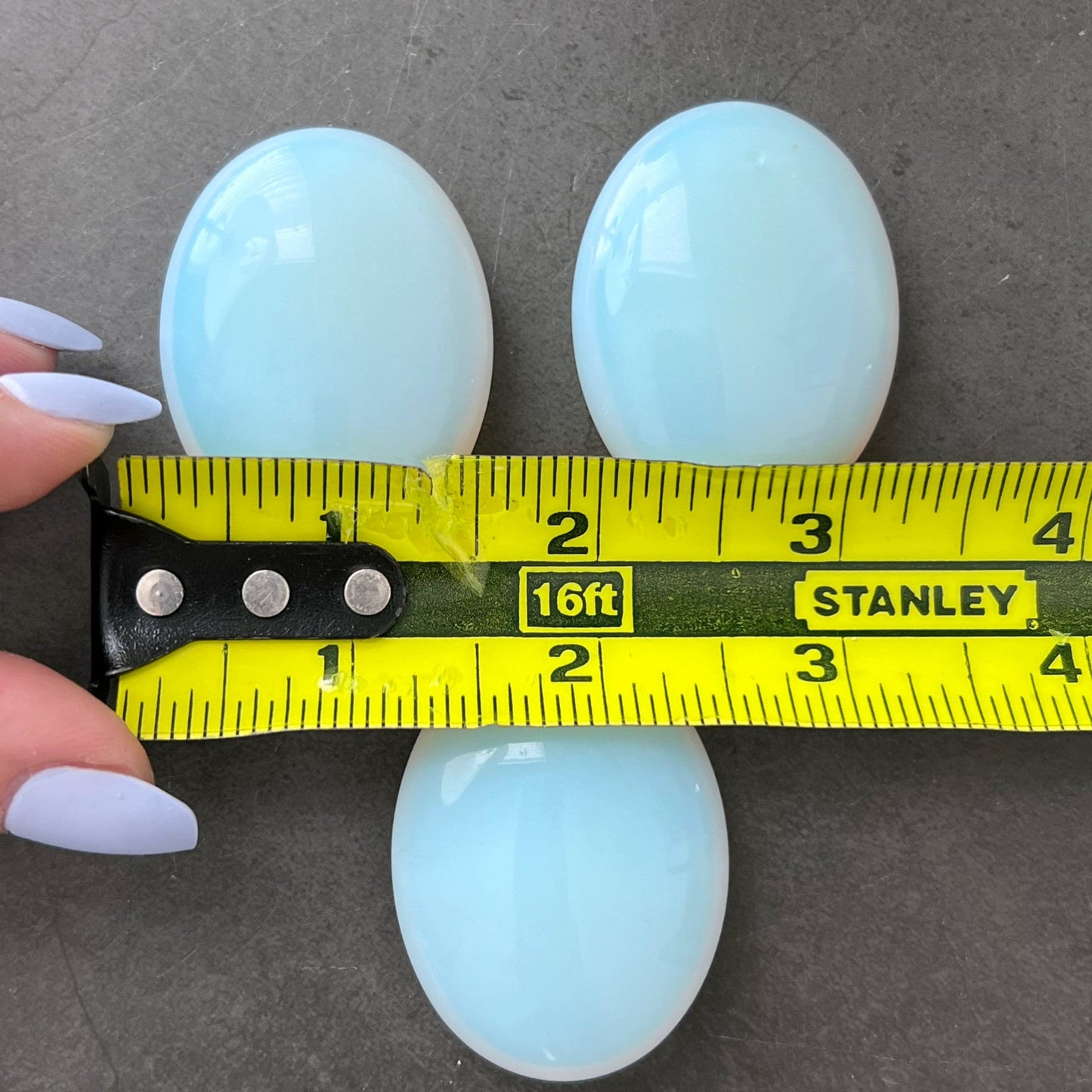 1.5" Opalite Palm Stone