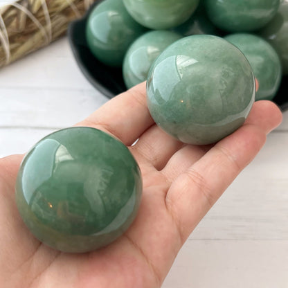 40mm Green Aventurine Sphere