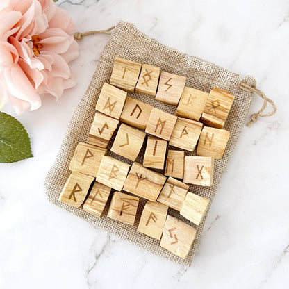 Palo Santo Wood Runes