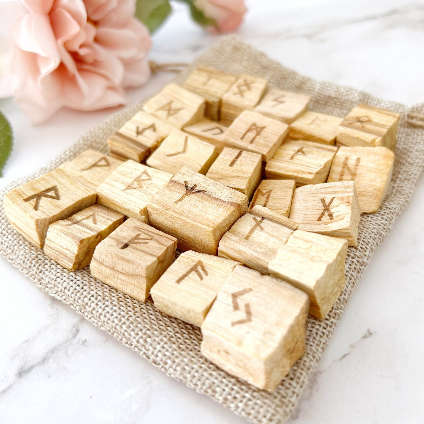 Palo Santo Wood Runes