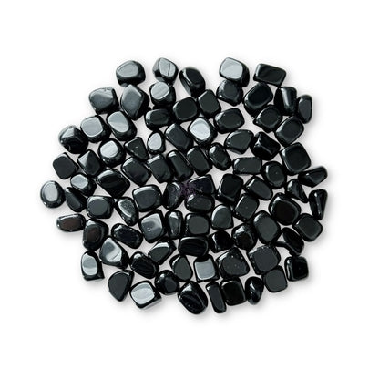 Black Obsidian Tumbled Stones