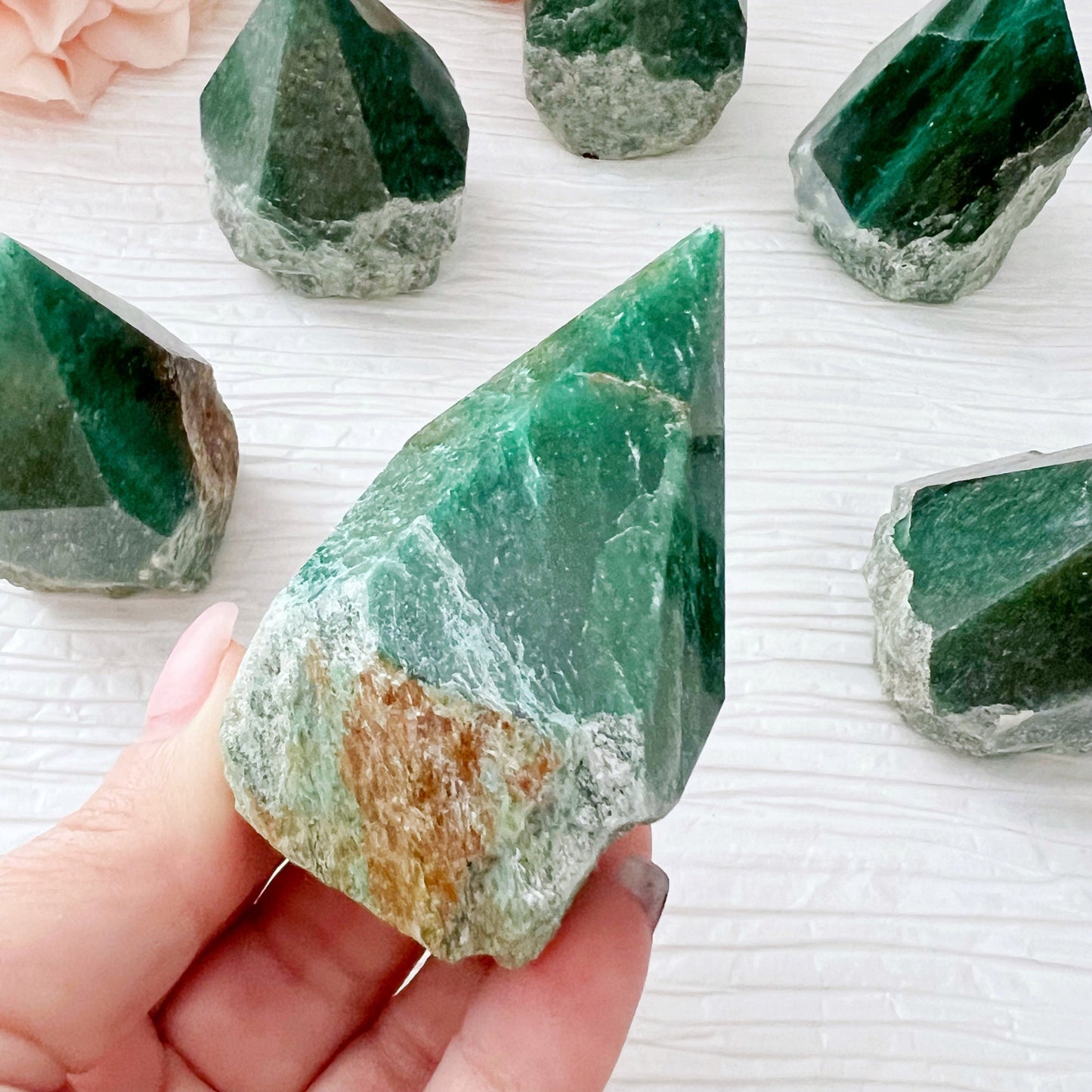 2-3" Green Aventurine Top Polished Point